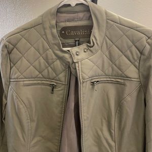Cavalini M size leather jacket.